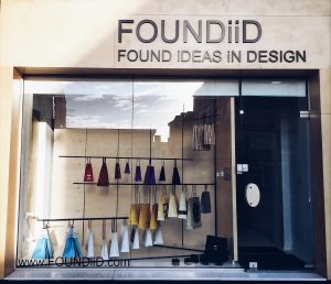 FOUNDiiD Bag of Ideas Front Window Design Limassol Cyprus
