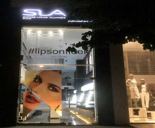 FOUNDiiD Window Design Retail Design SLA Cosmetics Geometrics Thumbnail